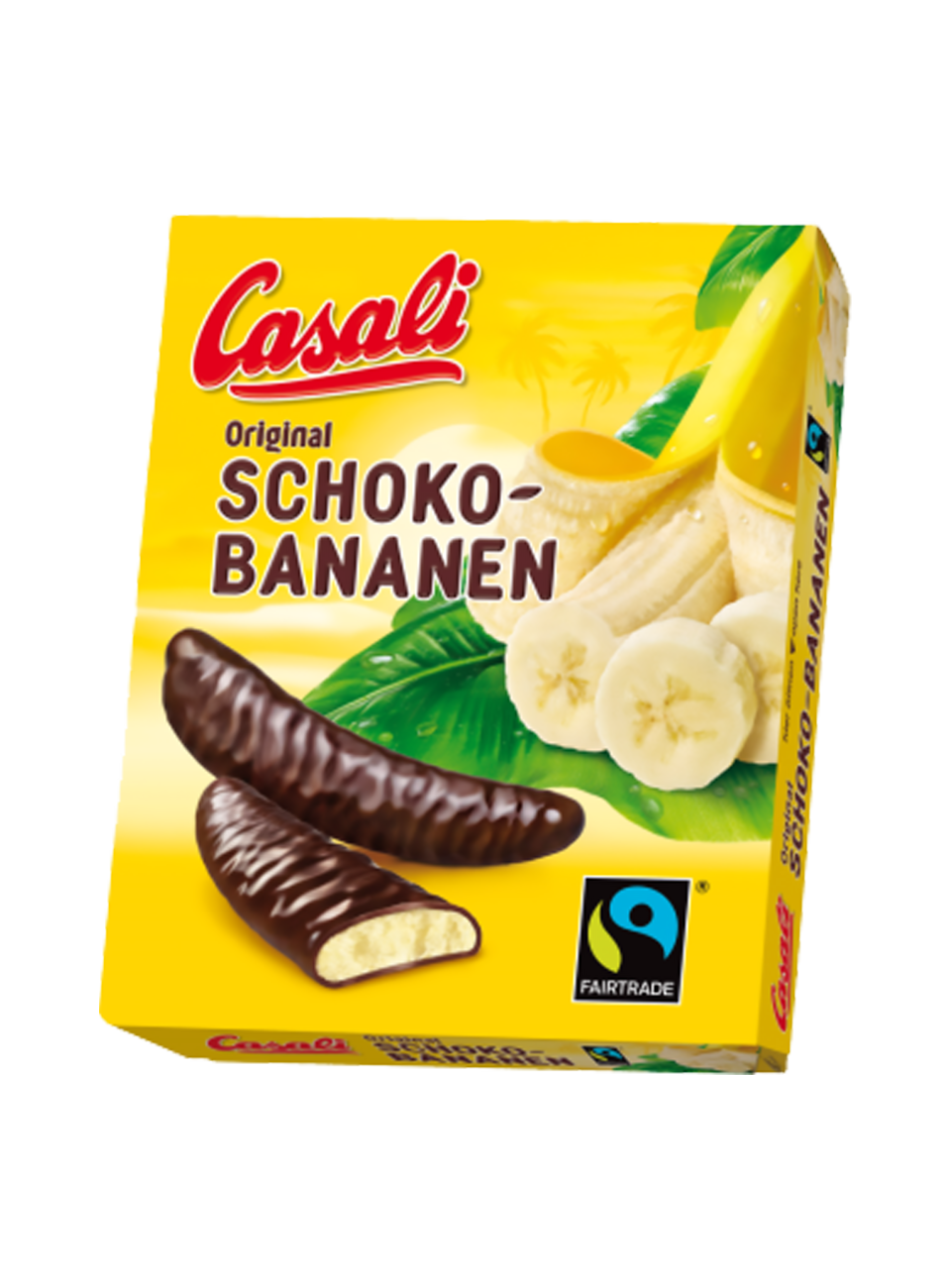 банановое суфле в шоколаде schoko-bananen 150г.*10