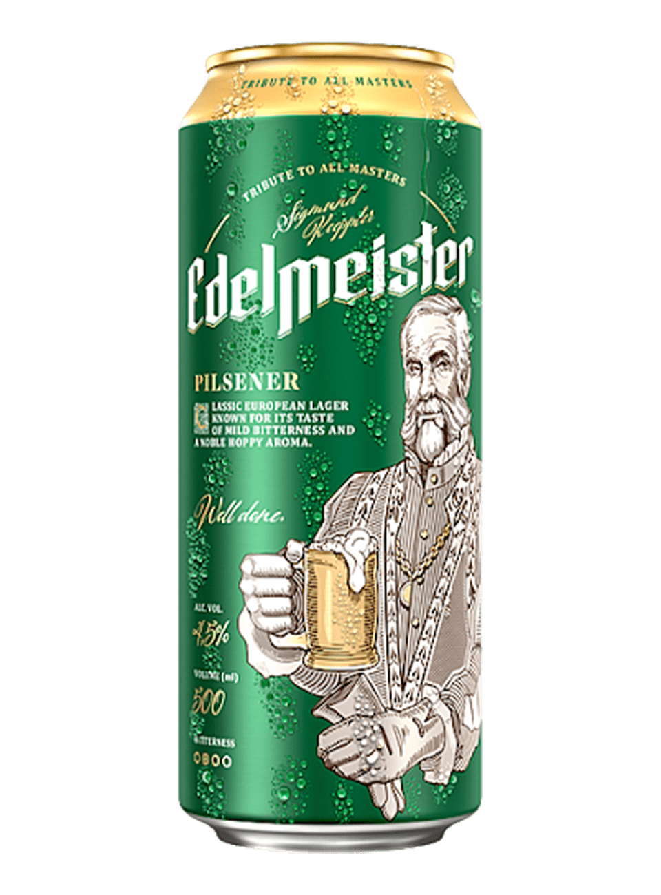 Пиво Едельмейстер Пилснер 0,5л ж/б 4,5% светлое фильтрованное пастер. (24/1 728)
